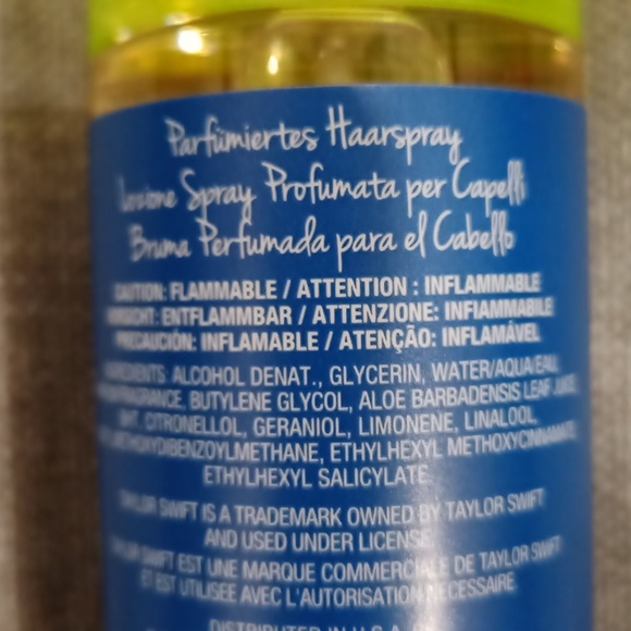 New Taylor by Taylor Swift Scented Hair Mist Spray 125 ml - Picture 5 of 6